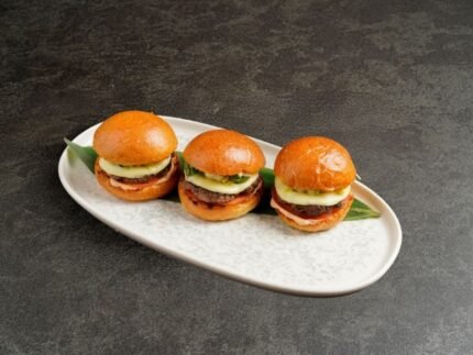 ميني برغر لحم – 3 قطع